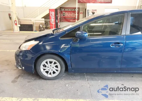 2012 Toyota Prius V Three from USA, damaged, VIN JTDZN3EU6C3160604
